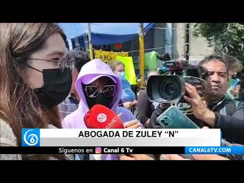 Manifestantes protestan frente a reclusorio oriente por liberación de presunto violador