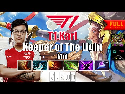 ESL ONE FALL 2021 | T1.Karl | KARL KOTL MID 21 KILLS SUPER IMBA | 7.30b Gameplay Highlights