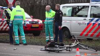 preview picture of video 'Fietser overleden na botsing met scooter in Baarle Nassau (2014-01-22 )'
