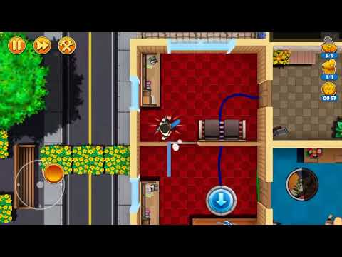 [Robbery Bob 2: Double Trouble walkthrough] Seagull Bay - 13