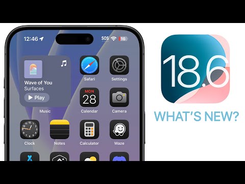 iOS 18.6 Released - What's New?