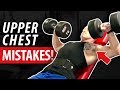 Stop These UPPER CHEST Mistakes! (Dumbbells)