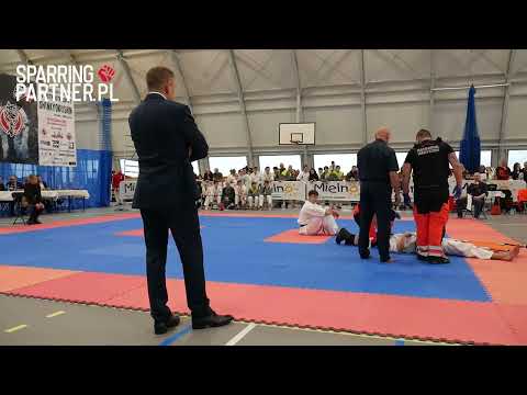 Wojciech Formela vs Maciej Zinówko -75 kg Kwalifikacje do ME Shinkyokushin Mielno 2023