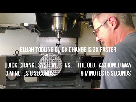 The Best Way To Quick Change A Haas TR210 Trunnion from Elijah Tooling