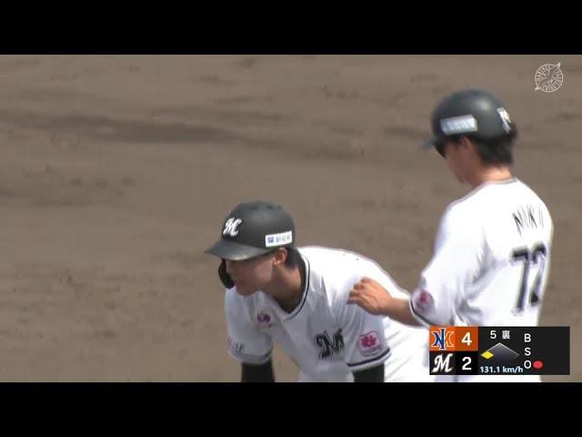 【ファーム】マリーンズ・藤原恭大 2本目のヒットは1点差に迫るタイムリーヒット!! 2024年6月15日 千葉ロッテマリーンズ 対 オイシックス新潟アルビレックスBC