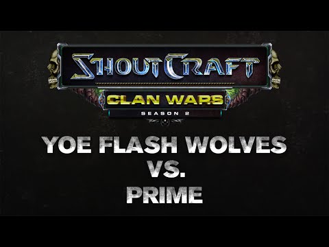 SHOUTCraft Clan Wars S2 - Yoe Flash Wolves vs. Prime (spoiler-free VoD)