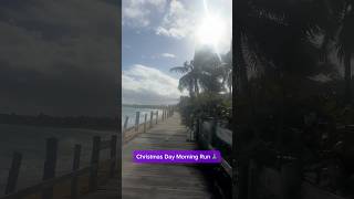 Christmas Day Runcation in Puerto Rico 🇵🇷🏃‍♀️🌴 #christmasrun #vacationrun #puertorico #beachrun
