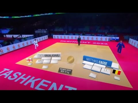 Tato Grigalashvili vs Matthias Casse | Final -81 World Judo Championships Tashkent 2022