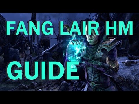 ESO - How to tank Fang Lair HM Last boss
