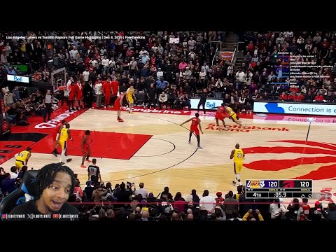 FlightReacts To LAKERS at RAPTORS | FULL GAME HIGHLIGHTS | December 4, 2025!