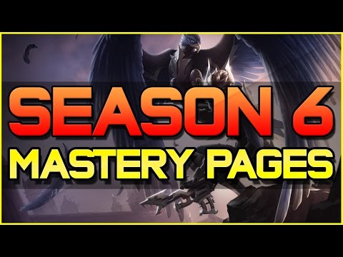 ✔ Pre-Season / S6 Mastery Guide - Basic Mastery Pages for EVERY Champion | League of Legends