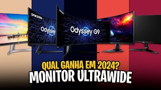 Qual MONITOR ULTRAWIDE comprar em 2024? Os 5 Melhores do Ano ✅