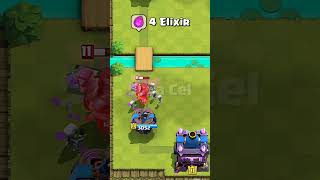 Skeleton Army Defends 1-7 Elixir