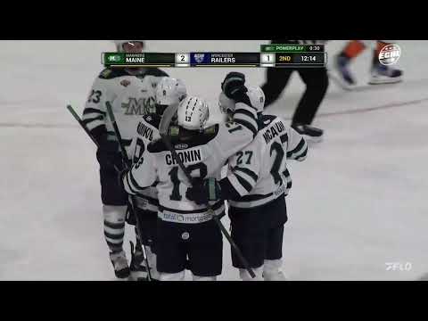 Maine Mariners @ Worcester Railers highlights - 11/9/25