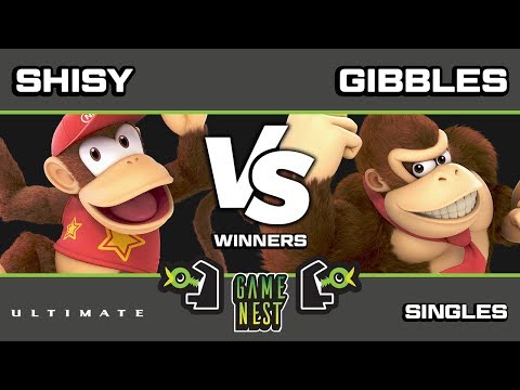 Game Nest Smash It Up: Shisy (Diddy Kong) vs WLPC | Gibbles (Donkey Kong) - Winners Round 2