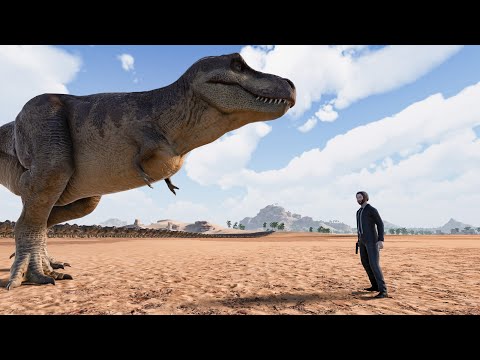 20.000 T-REX vs 100 John Wicks | Ultimate Epic Battle Simulator 2
