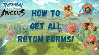 How to get all Rotom forms in Pokémon Legends Arceus!