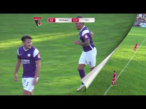 Die Tore aus der Partie FCN - SV Linx 1 : 2 (1:1) ...