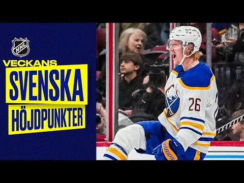 26.1: Dahlin och Olofsson med några av veckans svenska höjdpunkter 🇸🇪 Top 10 Swedish Plays/Week