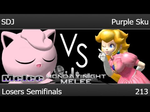 MNM 213 - SDJ (Jigglypuff) vs Purple Sku (Peach) Losers Semifinals - Melee