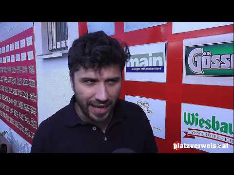 Interview Nach dem Spiel gegen  SC Wiener Viktoria