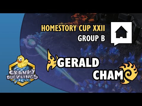 Gerald vs Cham - PvZ | HomeStory Cup XXII: Group Stage - Group B | EPT StarCraft 2 Tournament