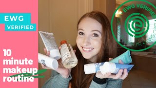 EWG Verified: 10 Minute Makeup Look and Product Review