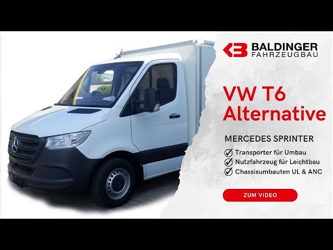 Mercedes Sprinter Umbauten: Die beste Alternative zum VW T6.1 entdecken