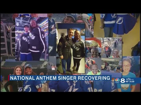Lightning national anthem singer grateful for love, support after COVID-19 diagnosis