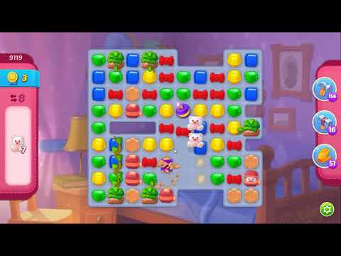 Homescapes Level 9119 - NO BOOSTERS 🏠 | SKILLGAMING ✔️