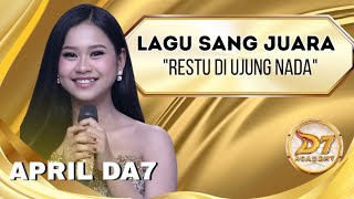 Download lagu April da7 ' Restu di ujung nada' lagu sang juara. mp3