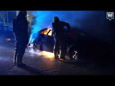 Autobrand Romeinenstraat Weert