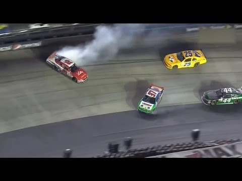 Nascar - Bristol - 2015 - Crash Compilation (Original Sound - No Music)