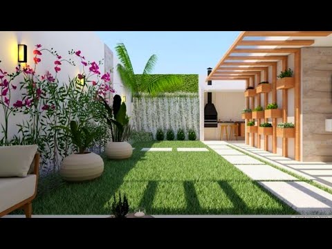 100 Backyard Garden Landscaping Ideas 2024 | Home Front Yard Garden Design | House Exterior Design