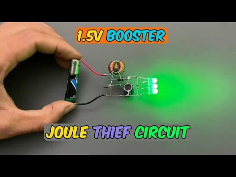 DIY Joule Thief Circuit Simple & Easy Electronics Project 2024