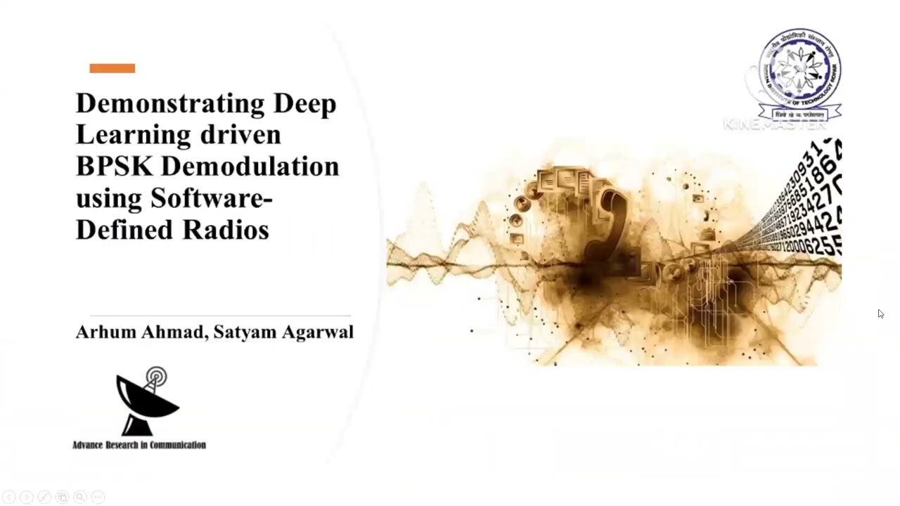 Demonstrating BPSK demodulation using Machine Learning - COMSNETS 2023