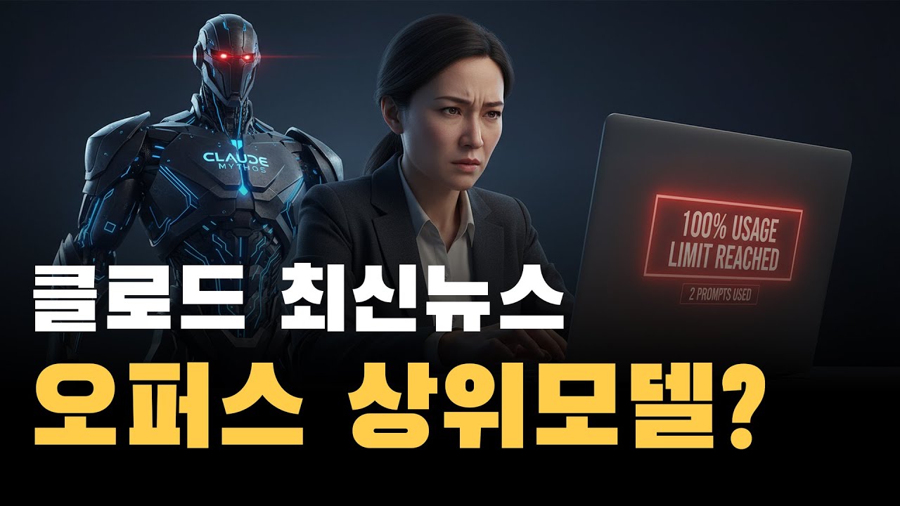 핑거로 만든 실제 유튜브 영상