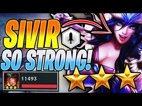 SIVIR ⭐⭐⭐ HYPER CARRY - TFT Teamfight Tactics RANKED Strategy Best Comps 9.23 Guide Set 2