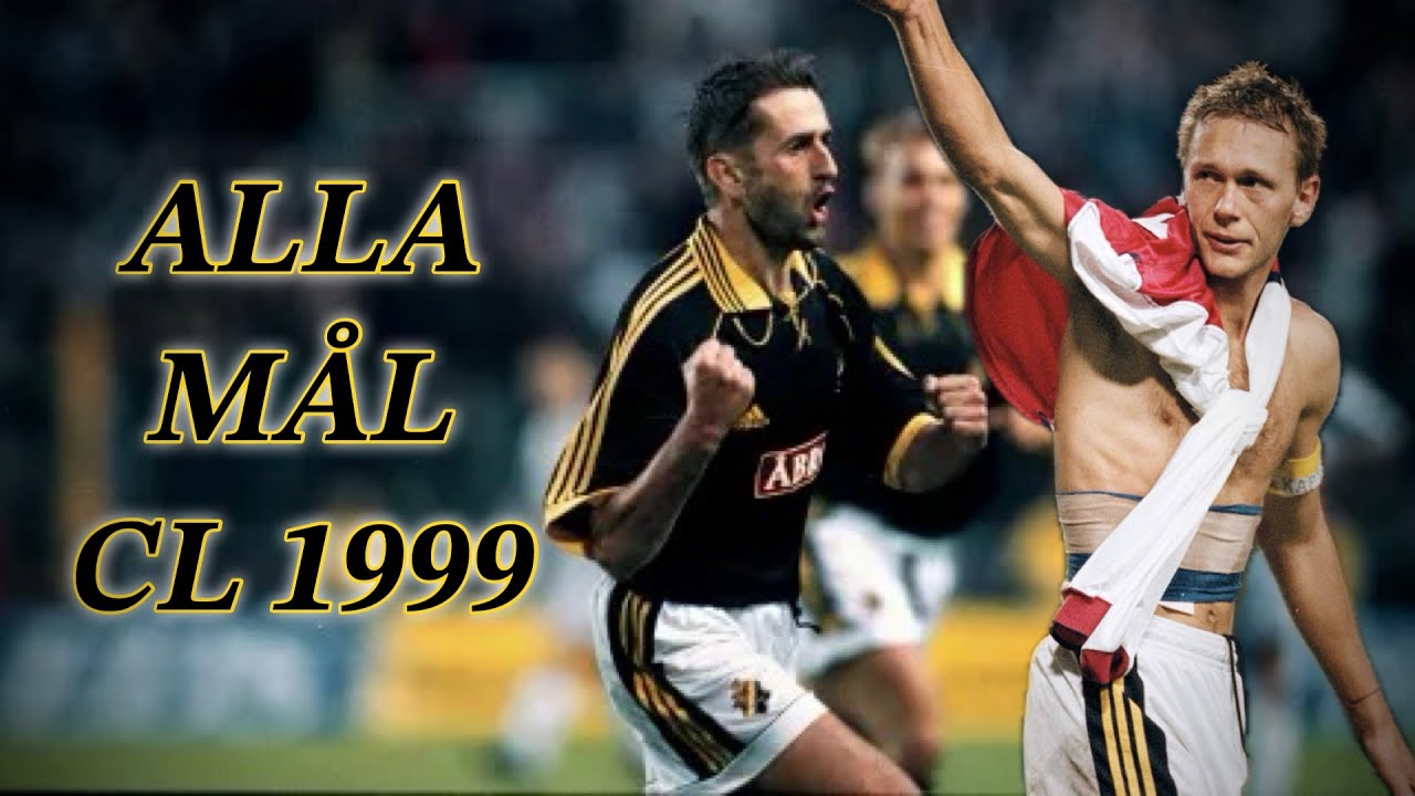 AIK:s ALLA MÅL I CHAMPIONS LEAGUE 1999
