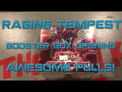 Yugioh - Raging Tempest Box Opening - AWSOME PULLS - TheKonamiCrew