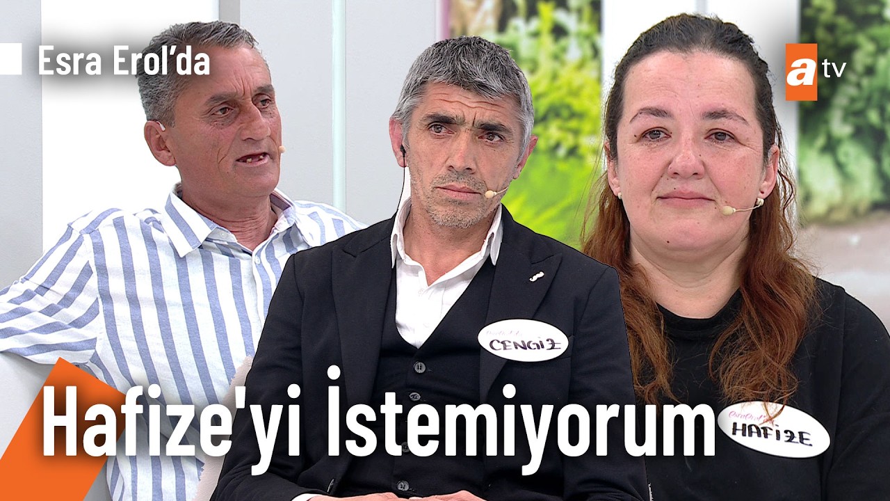 Cengiz ve Hafize ayrılacak mı? - Esra Erol'da 30 Nisan 2026 @EsraErolatv