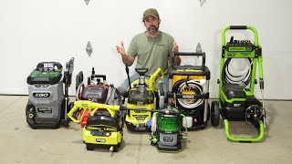 The Best Cordless Pressure Washer? Ego, Ryobi, Dewalt and Mo