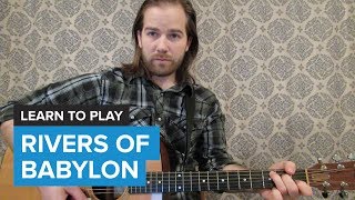 How to play &quot;Rivers of Babylon&quot; by Sublime (Guitar Chords &amp; Lesson)