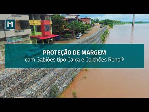 Proteção de Margem com Gabiões tipo Caixa e Colchões Reno® - Río Huallaga, San Martín | Perú