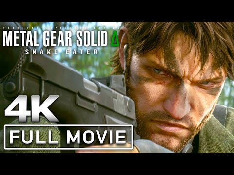 METAL GEAR SOLID DELTA: SNAKE EATER All Cutscenes (Full Game Movie) 4K 60FPS Ultra HD