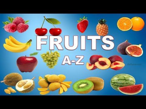 A-Z FRUITS NAMES Video