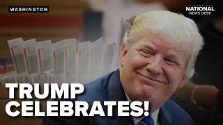Trump CELEBRATES: Supreme Court move keeping his mail-in voting order, for now