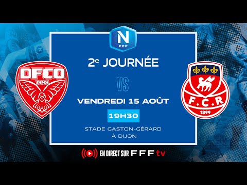 J2 I Dijon FCO vs FC Rouen 1899 en replay(1-1) I National FFF 2025-2026