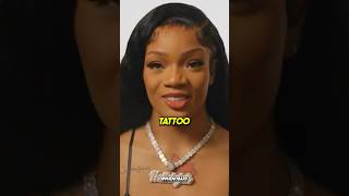 GloRilla EXPLAINS why she got a GORILLA TATTOO on her CHEST