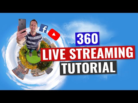 360 Live Streaming Tutorial: 360 Degree Video on Facebook Live and YouTube!